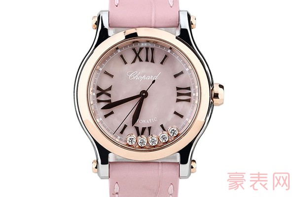 95新萧邦（Chopard ）快乐钻系列278573自动机械女表正面图